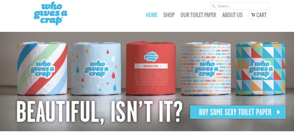 „Who Gives a Crap“ – Mit Klopapier den Bedürftigen helfen who gives a crap