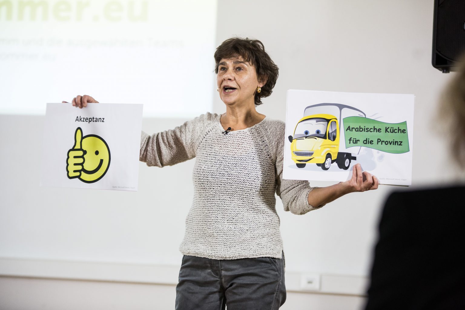 Innovative Projekte der Flüchtlingshilfe – 14 ANKOMMER. Teams stehen fest Pitch Axil