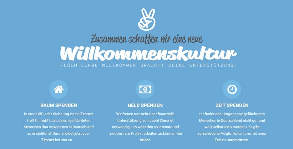 Flüchtlinge Willkommen