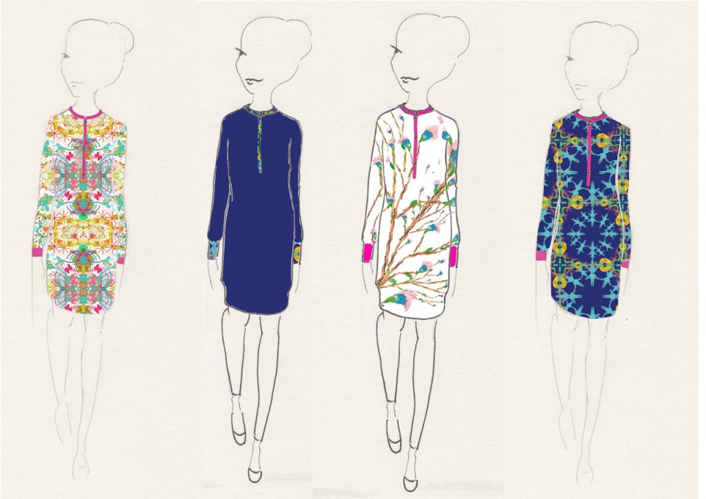 KUNST trifft MODE – ECO-Kollektion HAND in HAND