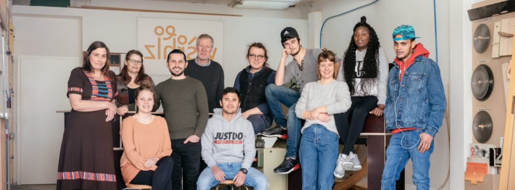 Das Team hinter dem Designstudio weserholz