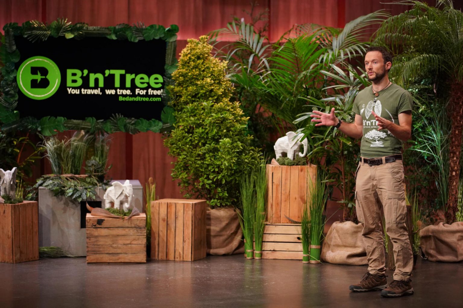 Click A Tree Gründer Chris Kaiser in der Die Höhle der Löwen