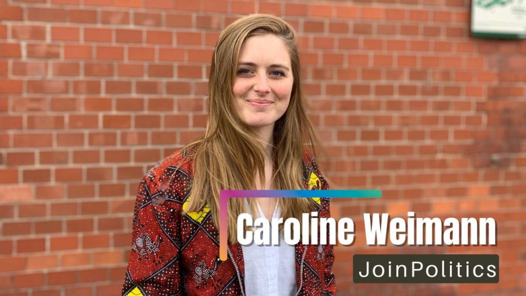 Caroline Weimann von JoinPolitics – Talente für die Politik Caroline Weimann von joinpolitics