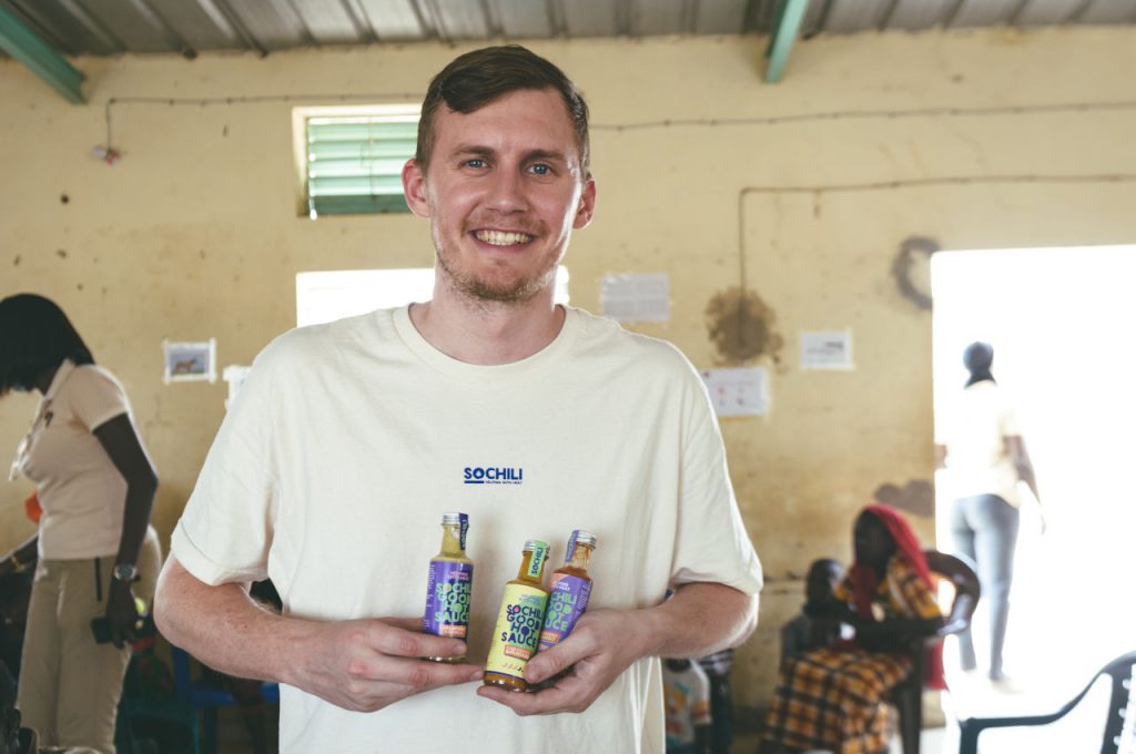 SOCHILI – Scharfe Saucen sorgen für Strom Moritz von SOCHILI