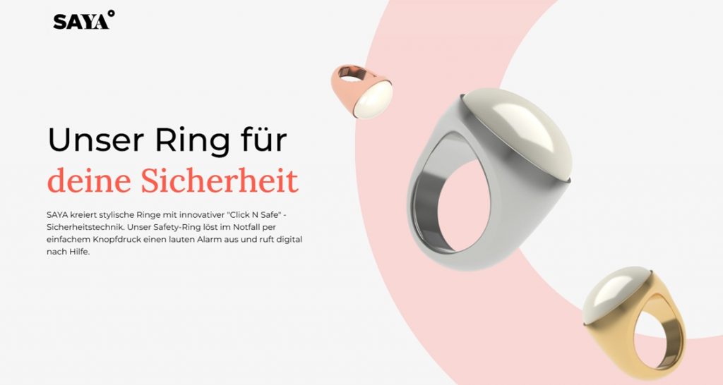 Sicherheit im Alltag: Wie das Düsseldorfer Start-up SAYA helfen will